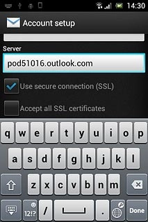 Press Accept all SSL certificates to turn the function on or off.