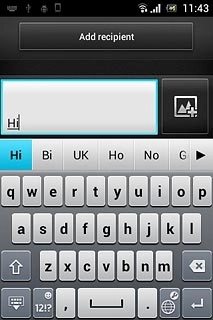 Press and drag the word suggestion bar left for more suggestions.