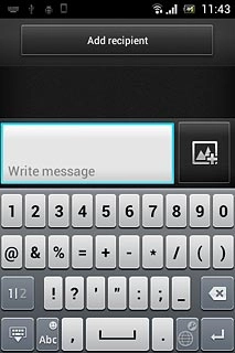 Press the required numbers or the required symbols.