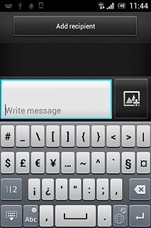 Press Abc to return to text input.