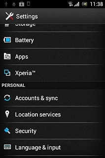 Press Language & input.