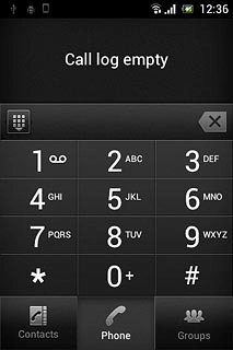 Press and hold the required speed dialling key until the number is called.