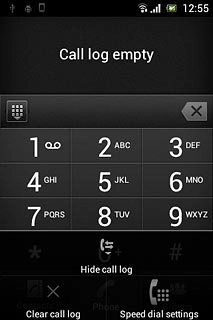 Press Speed dial settings.