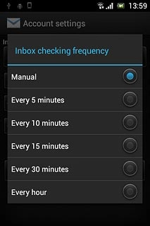 Press Manual or the required period.