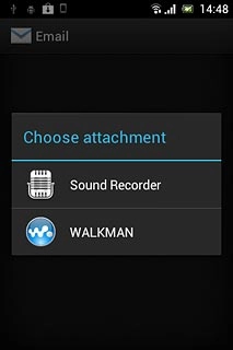 Press WALKMAN.Go to the required folder.