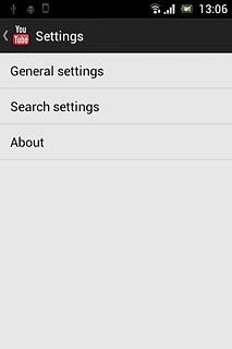 Press Search settings.