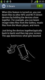 When the indicator turns green, S Beam is turned on.