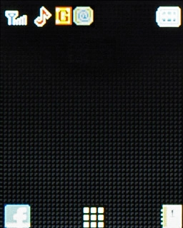 The email message icon shows that you've received a new email message.Further information:Read email message