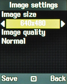 Highlight the field below Image size.