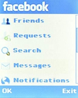 Scroll to Messages and press the Navigation key.