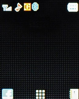 The Bluetooth icon shows that Bluetooth is turned on.Further information:Turn Bluetooth on or off