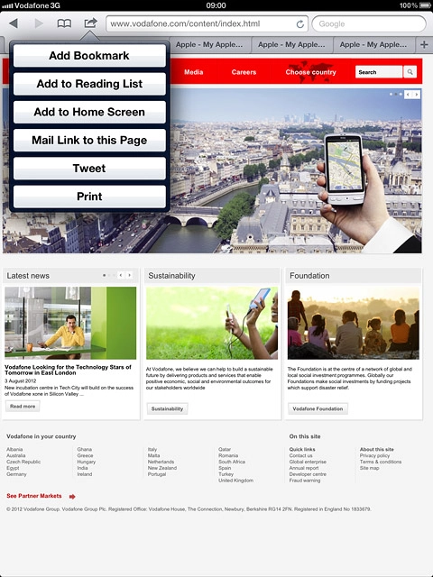 Press Add Bookmark.Edit the name of the bookmark.