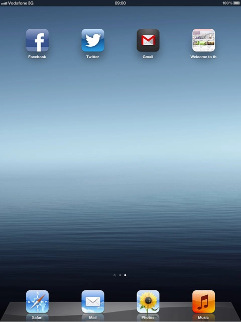 Press and hold any menu item until the menu items start to jiggle.