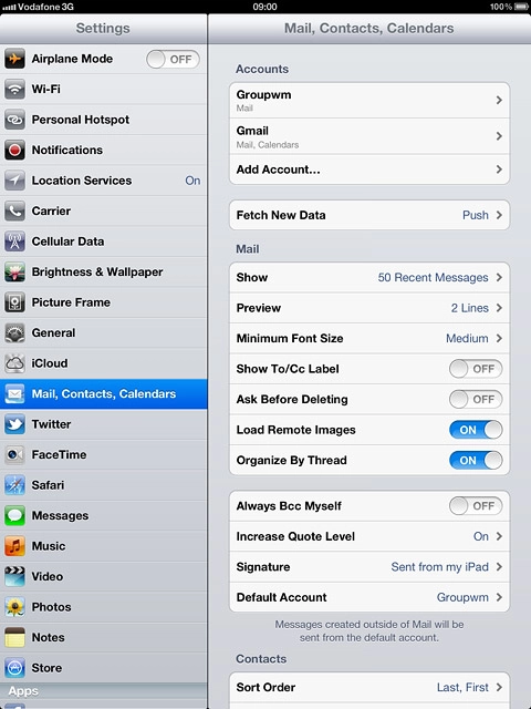 Press Fetch New Data.