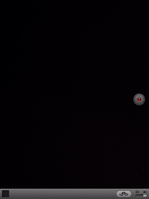 Press the record icon to start the video recorder.