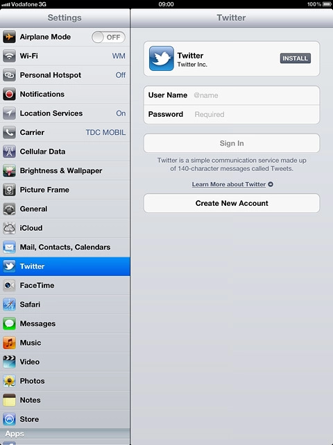 Press INSTALL.If you're asked to log on, log on with your Apple ID.Wait a moment while the application is installed.