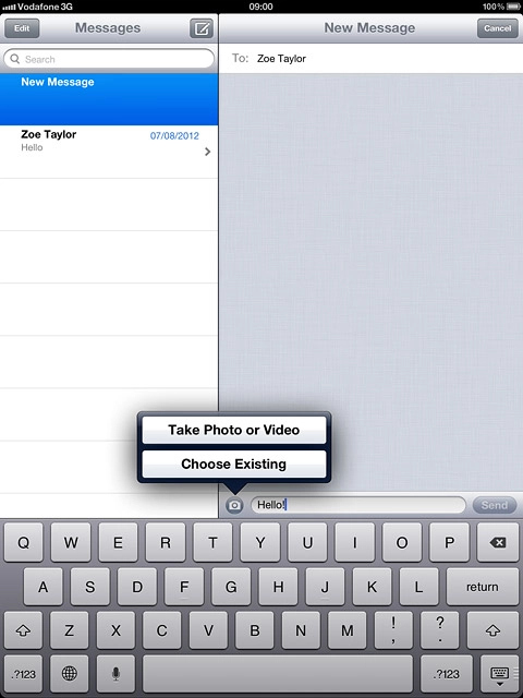 Press Choose Existing.Go to the required folder.