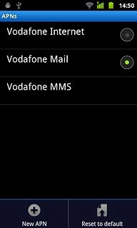 Press New APN.