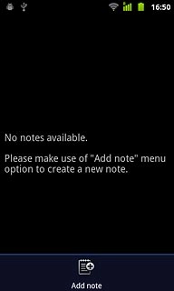 Press Add note.Write the text for the note.