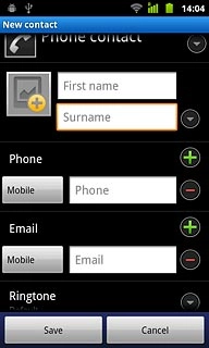 Press Surname and key in the required last name.