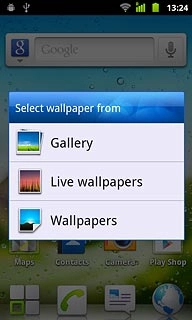 If you select Gallery:Go to the required folder.
