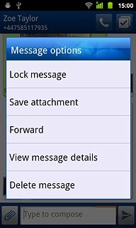 Press Forward.Key in the first letters of the required contact.Matching contacts are displayed.
