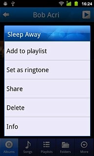 Press Add to playlist.