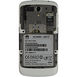 Place your SIM as shown next to the SIM holder and insert your SIM.