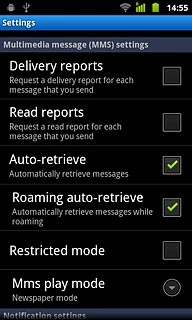 Press Auto-retrieve to turn on the function.