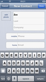Press Last and key in the required last name.