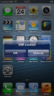 Press Unlock.