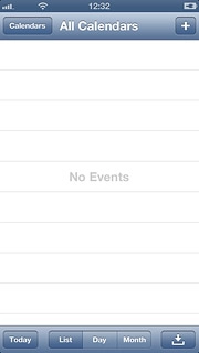 Press one of the following options at the bottom of the display:List