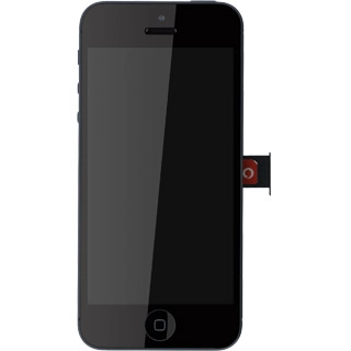 Insert the SIM holder into your phone.