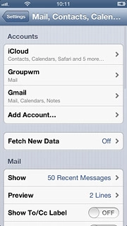 Press Fetch New Data.
