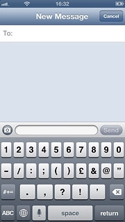 Press the required numbers or the required symbols.