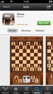 Press BUY APP.Log on to App Store if you're asked to do so.Follow the instructions on the display to download and install the app.