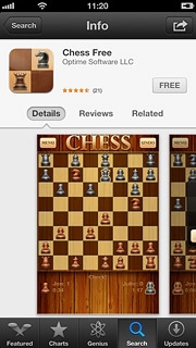 To download a free app:Press FREE.