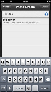 Press the required contact.Repeat the procedure to add more contacts.