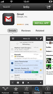Press INSTALL APP.Log on to App Store if you're asked to do so.Wait a moment while the application is installed.