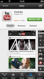 Press INSTALL APP.Log on to App Store if you're asked to do so.Wait a moment while the application is installed.