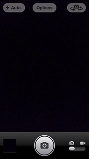 To take a panorama picture:Press Options.