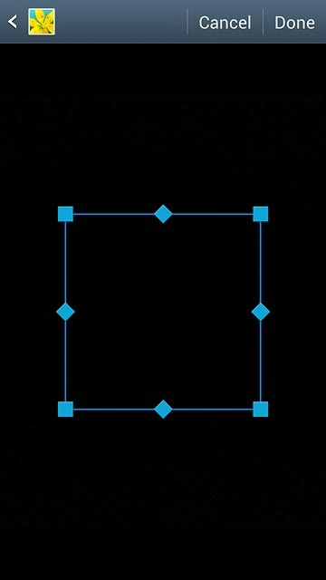 Drag the frame to the required position to select the required detail.