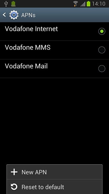 Press New APN.