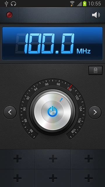 Press + at the bottom of the display.