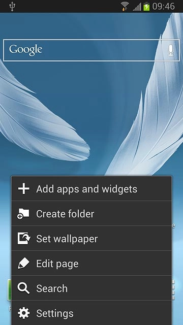 Press Set wallpaper.