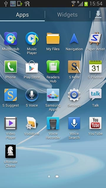 Press the app you've just downloaded.Follow the instructions on the display to use the app.