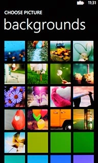 Press the required picture.