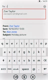 Press the required contact.