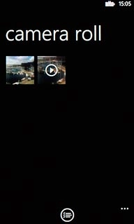 Go to the required folder.Press the required picture or the required video clip.