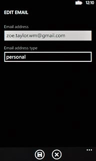 Press the save icon.